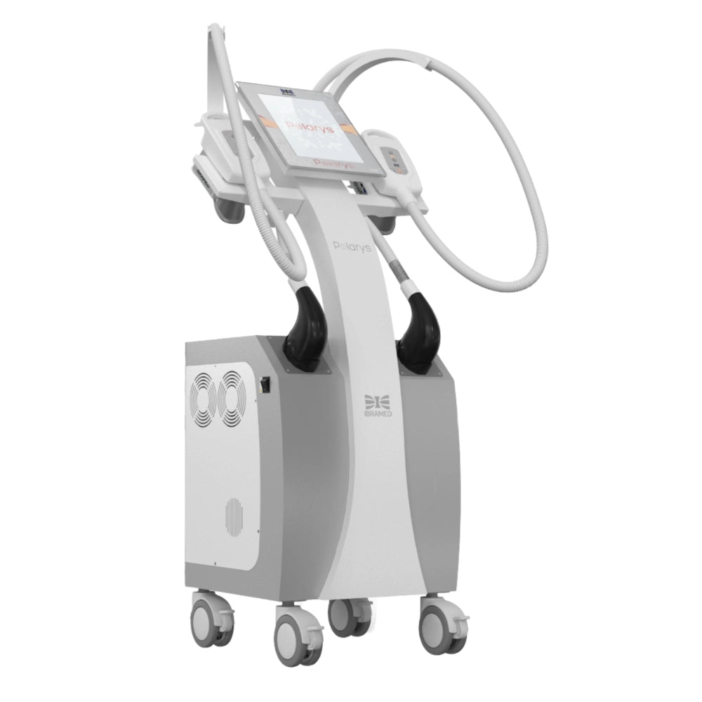 POLARYS - Aparelho de Criolipólise de Contraste com 3 Aplicadores 360º Sucção (P + P + M) - Ibramed